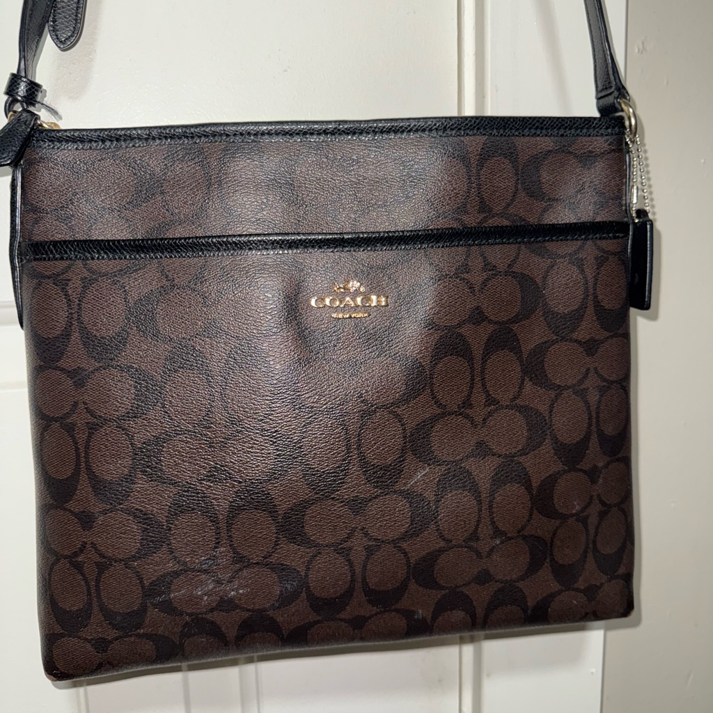 Coach Dark Brown Shoulder Bag